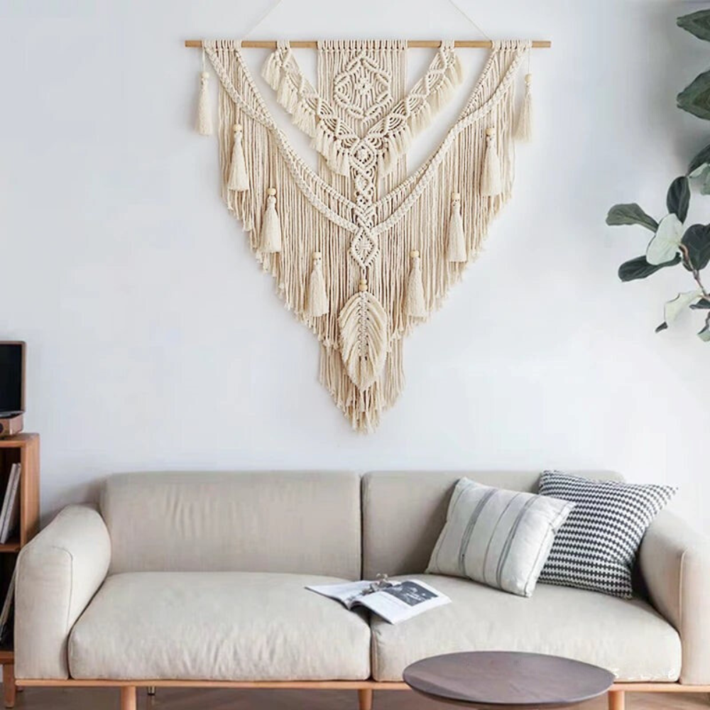 Boho Chic Macrame Wall Decor - Liora - Halri
