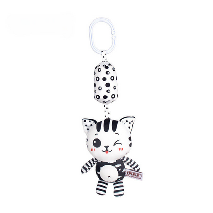 Cute Plush Baby Toy Rattles for Nursery and Stroll