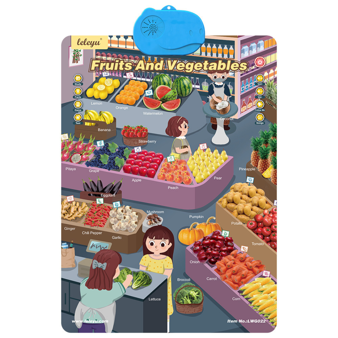 Fun Interactive Kids English Learning Board