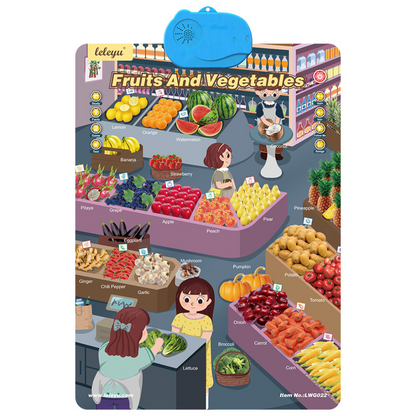 Fun Interactive Kids English Learning Board