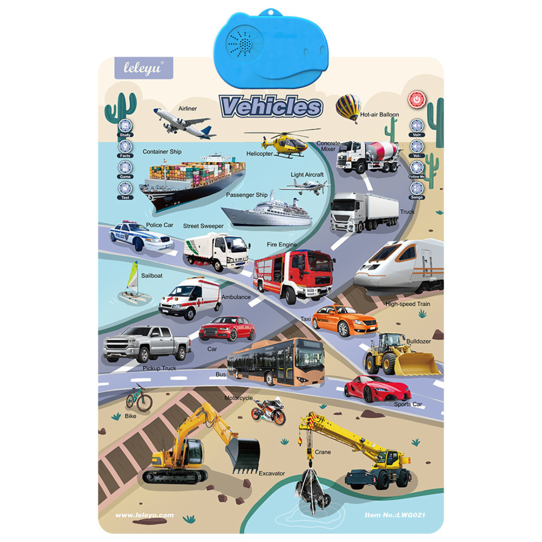 Fun Interactive Kids English Learning Board