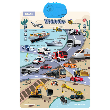 Fun Interactive Kids English Learning Board