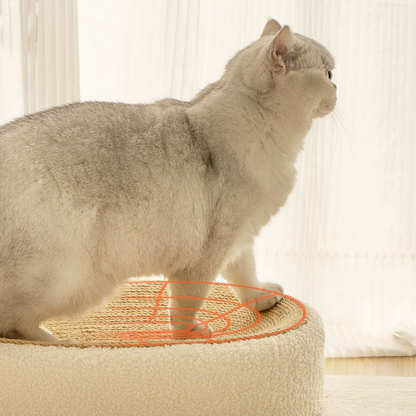 Natural Fiber Cat Scratching Bed