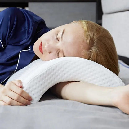 Contoured Supportive Neck Pillow for Side Sleepers - Halri
