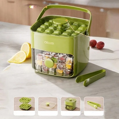 Easy Release Ice Cube Maker Tray - Halri
