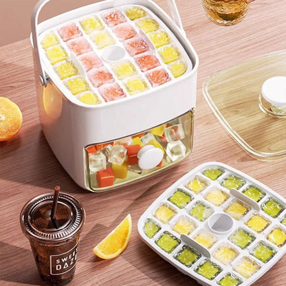 Easy Release Ice Cube Maker Tray