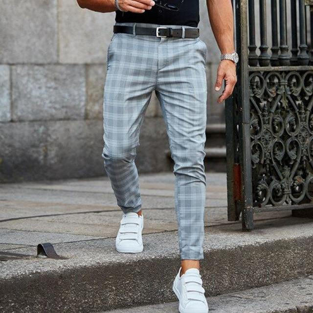 Classic Plaid Trousers - Halri
