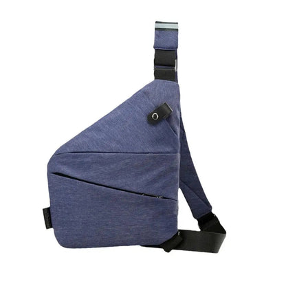 Secure Water-Resistant Mens Crossbody Bag