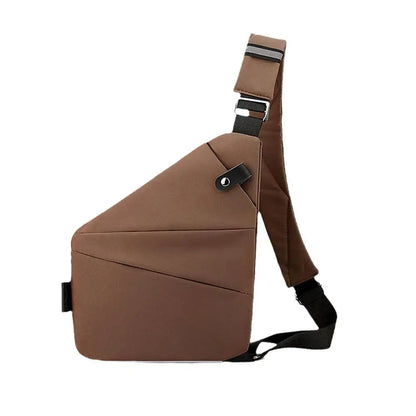 Secure Water-Resistant Mens Crossbody Bag