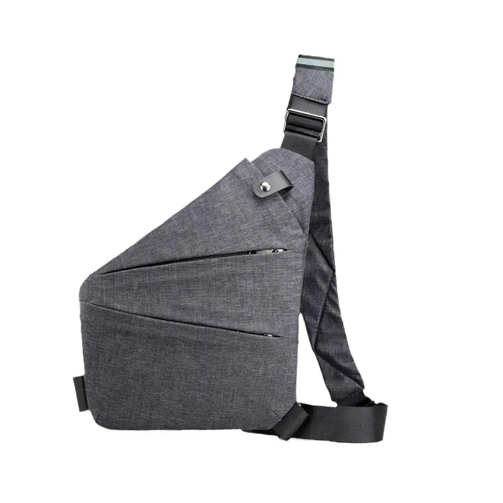 Secure Water-Resistant Mens Crossbody Bag