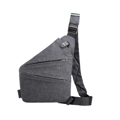 Secure Water-Resistant Mens Crossbody Bag