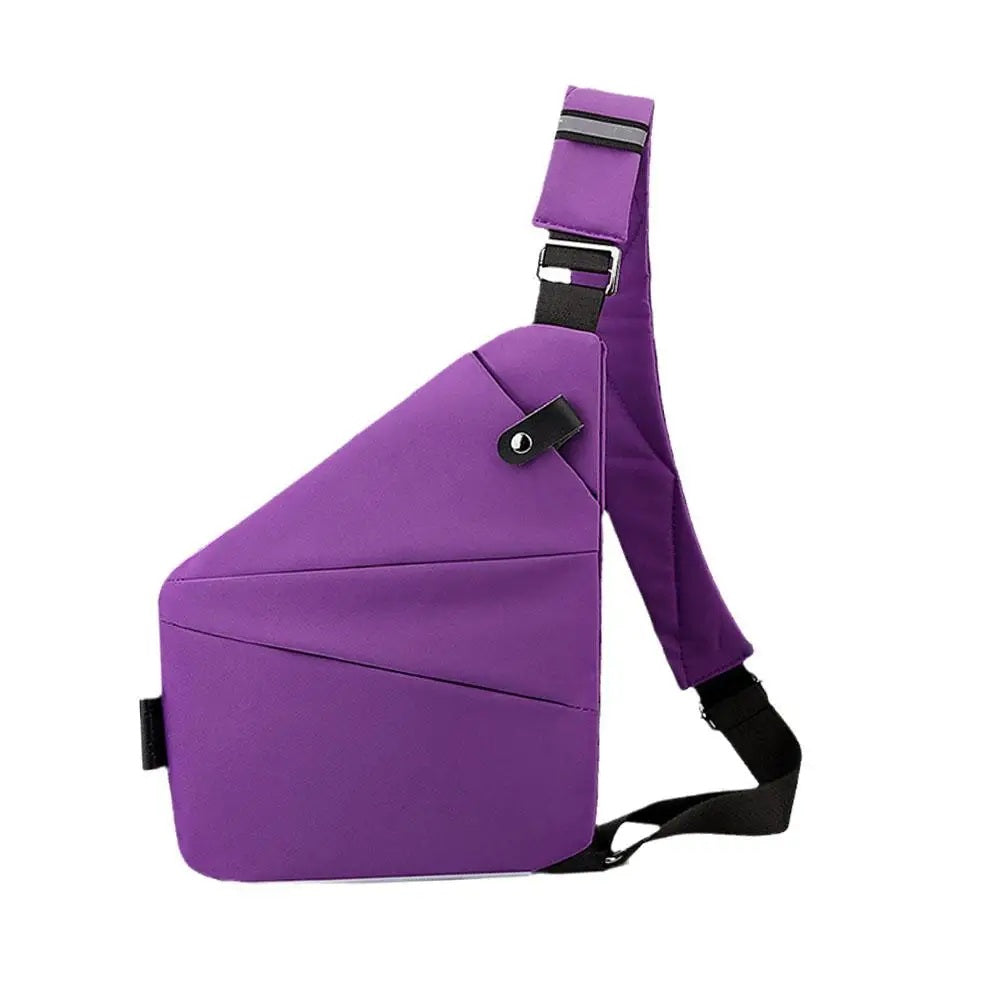 Secure Water-Resistant Mens Crossbody Bag
