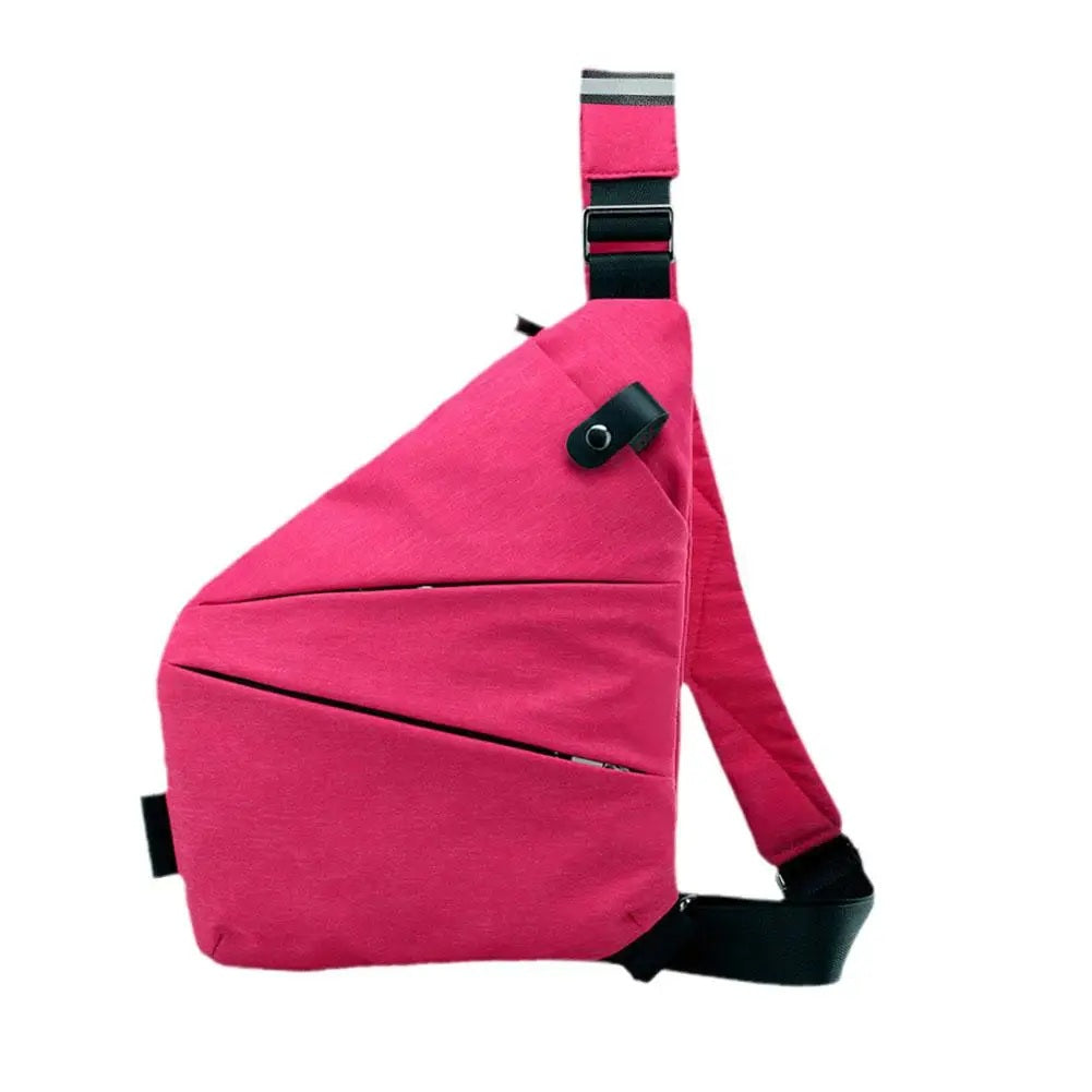 Secure Water-Resistant Mens Crossbody Bag