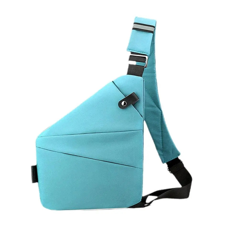 Secure Water-Resistant Mens Crossbody Bag