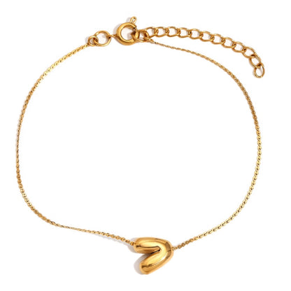 Tiny Alphabet Letter Charm Bracelet