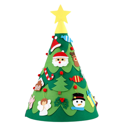 Fun Kids DIY Felt Christmas Tree Kit