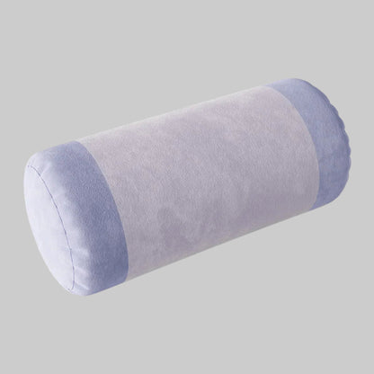 Velvet Bolster Pillow for Bed – Soft Cylindrical Cushion for Neck Support and Home Décor – Removable Washable Cover, 7.87 x 17.7 2