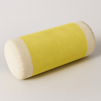 Velvet Bolster Pillow for Bed – Soft Cylindrical Cushion for Neck Support and Home Décor – Removable Washable Cover, 7.87 x 17.7 4