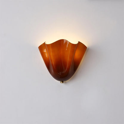 Elegant Flower Shaped Wall Lamp Soft Lighting