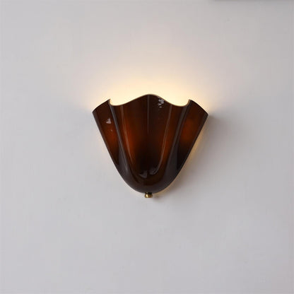 Elegant Flower Shaped Wall Lamp Soft Lighting
