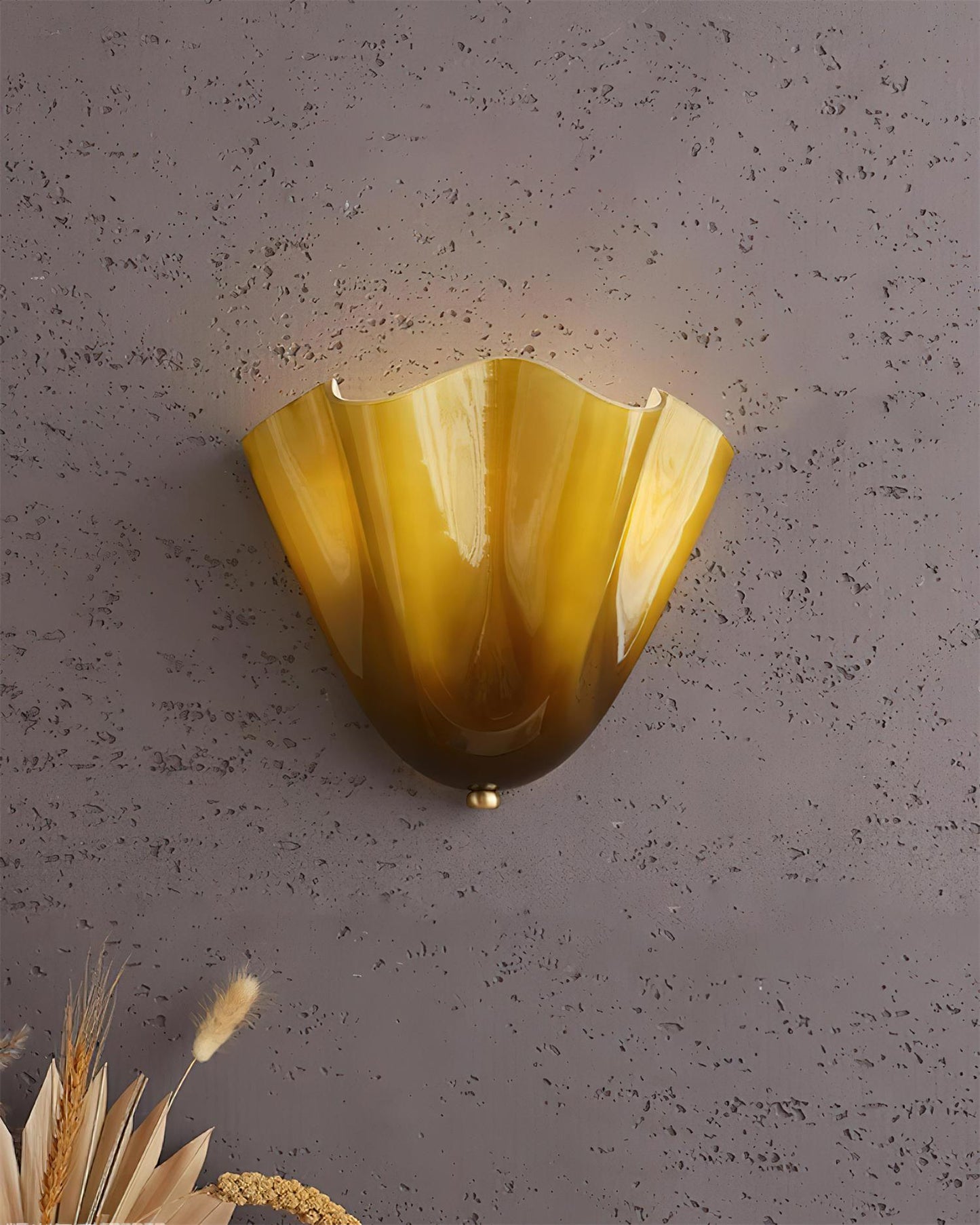 Floral Wall Lamp Warm White Ambient Lighting