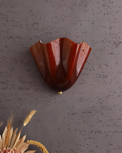 Elegant Flower Shaped Wall Lamp Soft Lighting