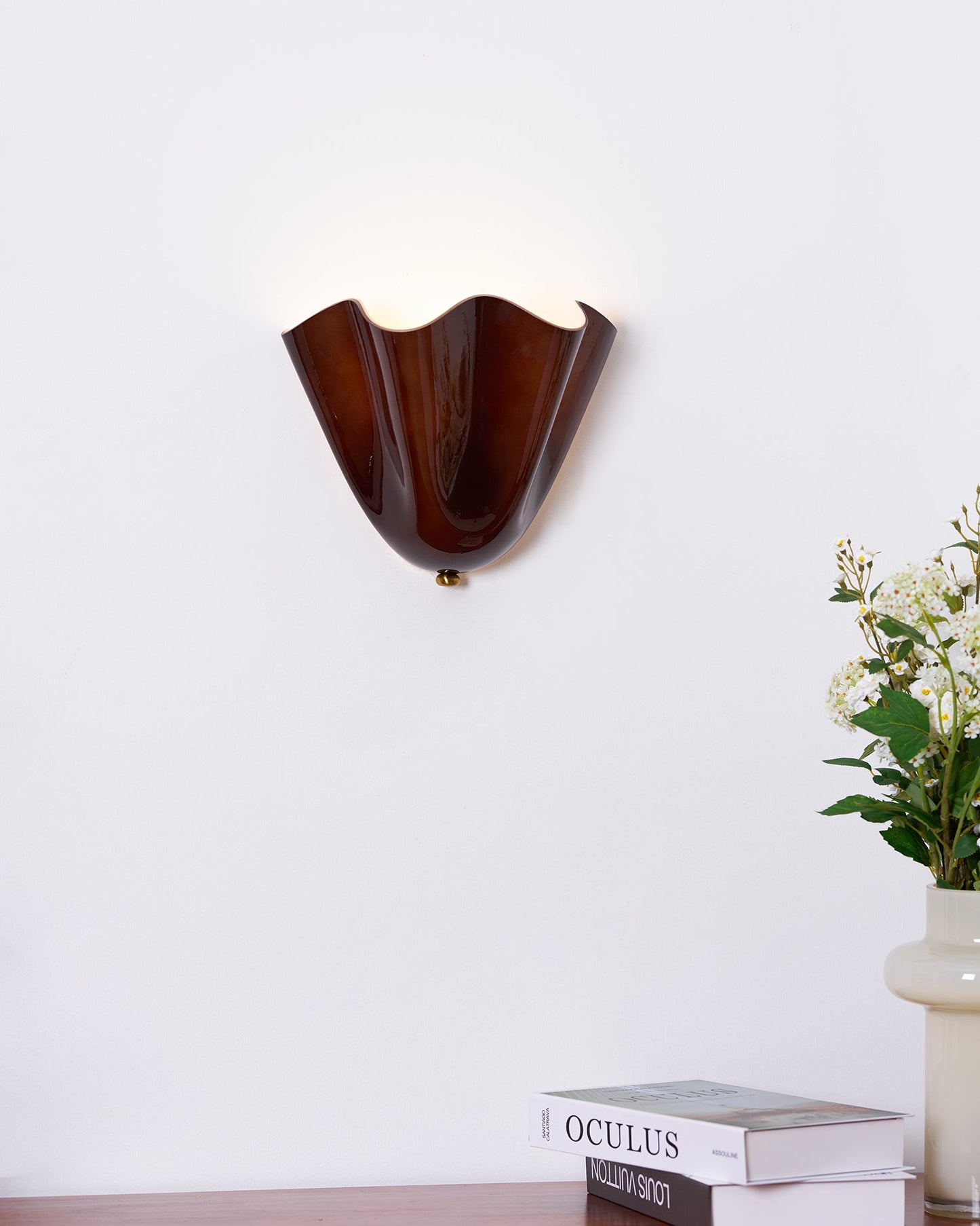 Floral Wall Lamp Warm White Ambient Lighting
