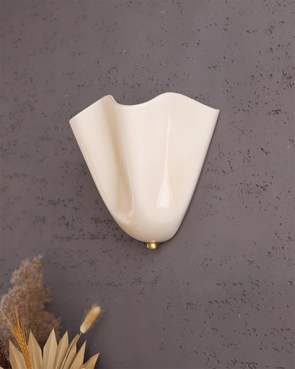 Elegant Flower Shaped Wall Lamp Soft Lighting