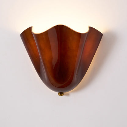 Elegant Flower Shaped Wall Lamp Soft Lighting