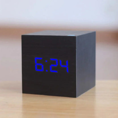 Small Digital LED Clock Radio Alarm