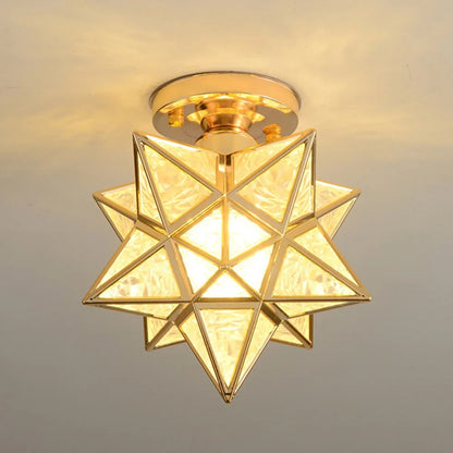 Classic Star Shaped Pendant Lamp - Halri