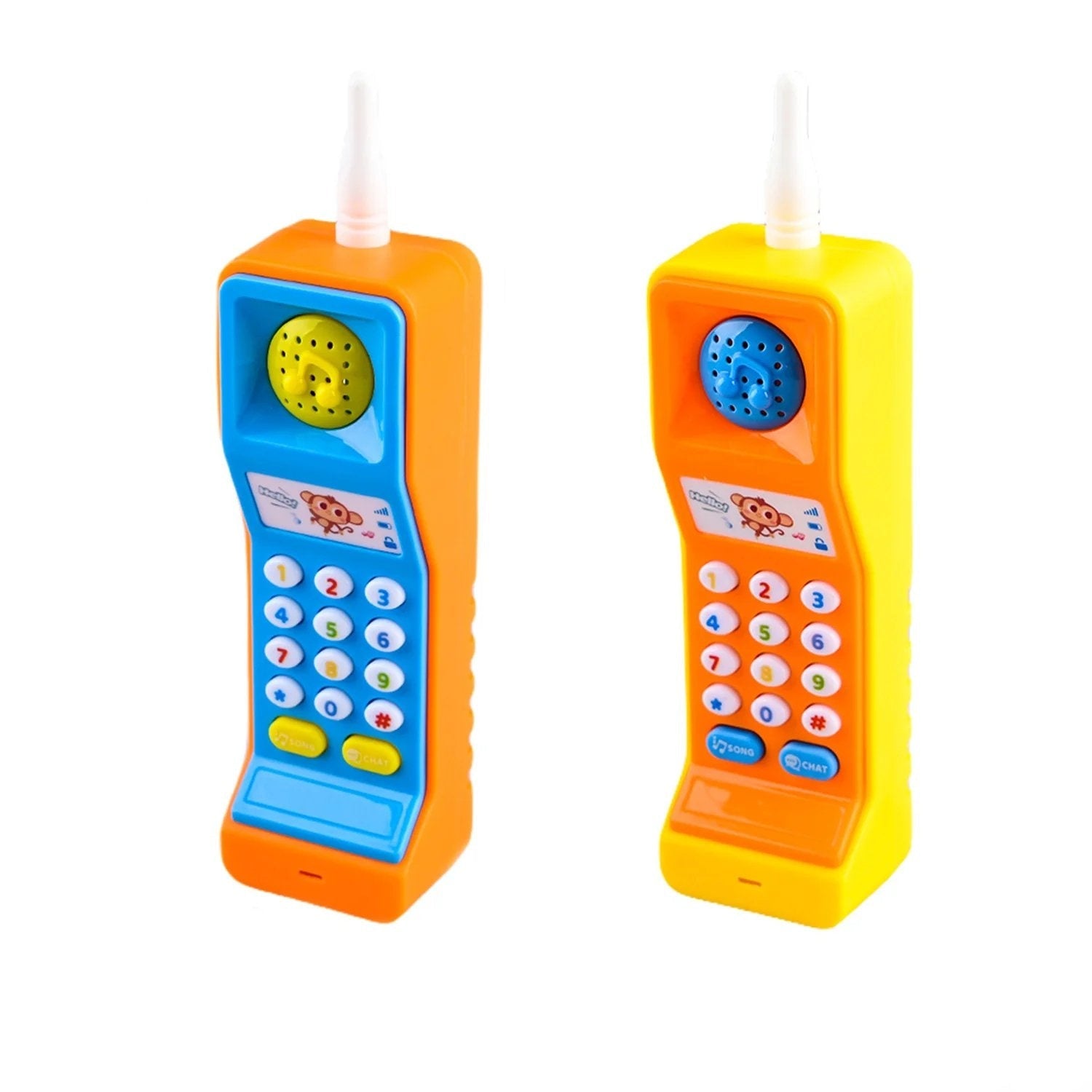 Educational Toy Phone with Music and Flashing Lights - Halri