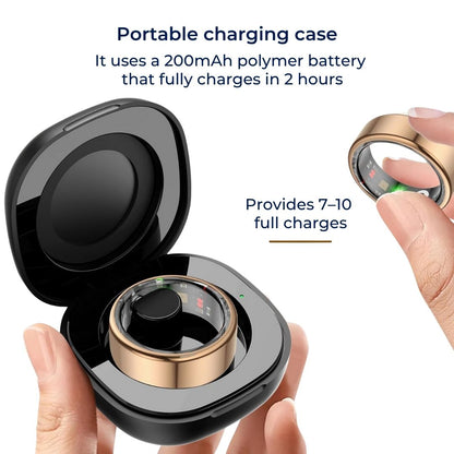 Fitness Tracker Ring | Waterproof Activity Monitor
