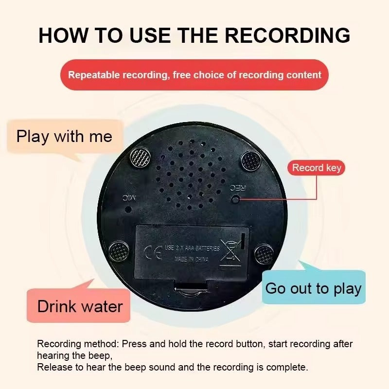 Voice Recording Button Pet Toys Dog Buttons For Communication Pet Training