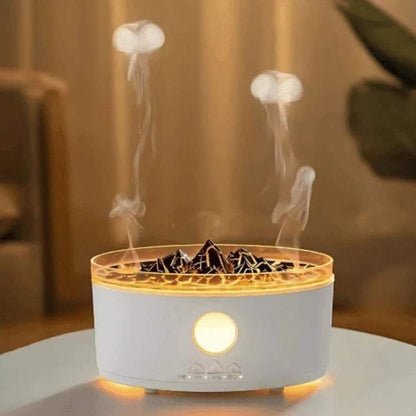 Compact Aromatherapy Essential Oil Diffuser with LED Light - Halri