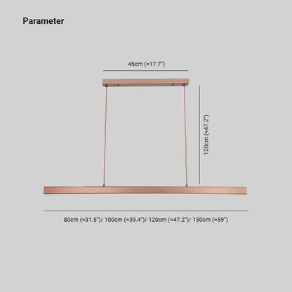 Modern Minimalist LED Pendant Lighting Fixtures