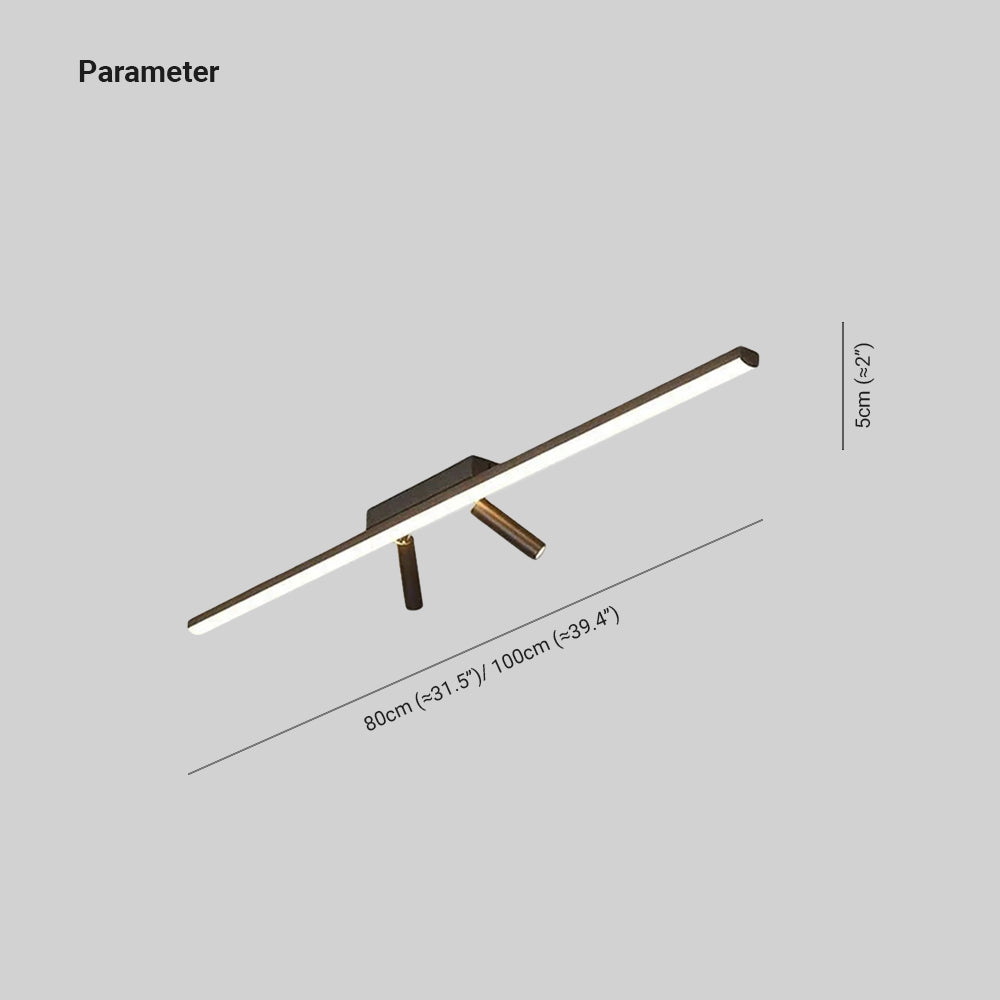 Sleek Modern LED Ceiling Light Fixture