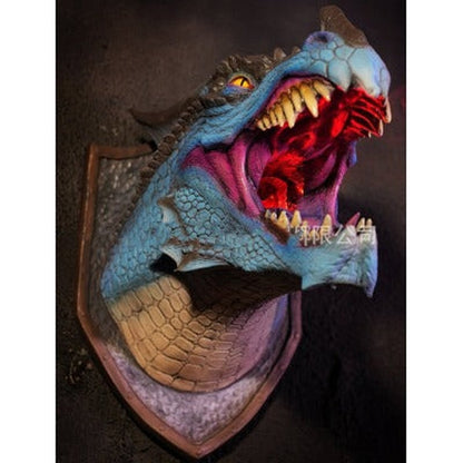 Hanging Dragon Decor with Colorful LED Fog Effect