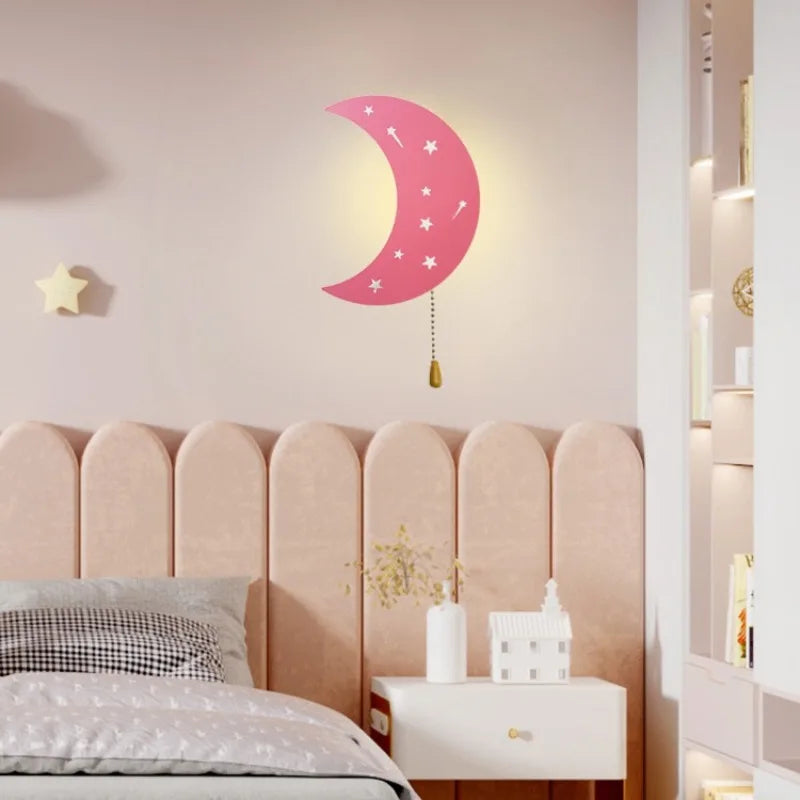 Slim Moon Wall Light - Contemporary Ambient Lamp