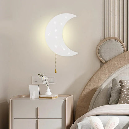 Slim Moon Wall Light - Contemporary Ambient Lamp