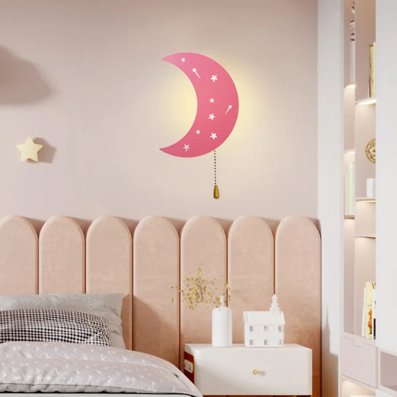 Slim Moon Wall Light - Contemporary Ambient Lamp - Halri