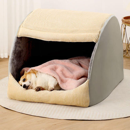 Soft Pet Dog Bed for Warm Comfort