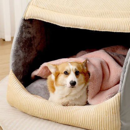 Soft Pet Dog Bed for Warm Comfort