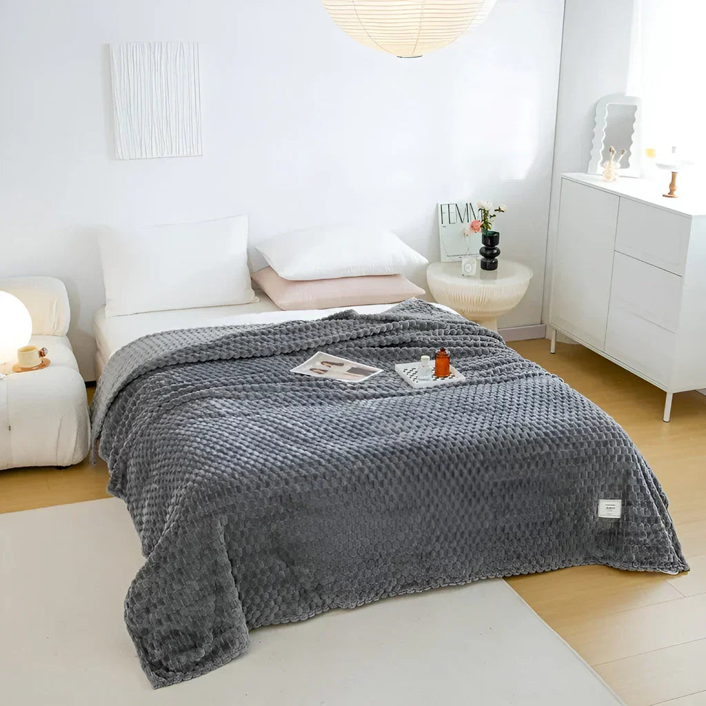 Plush Throw Blanket for Bed and Sofa - Halri