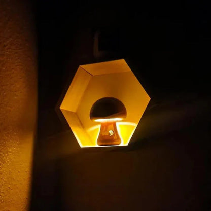 Warm LED Mushroom Night Light with Touch Sensor and Adjustable Brightness – Unique Home Decor for Cozy Ambiance 5