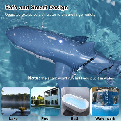 Water Spray Remote Control Shark Toy Electric Toy under the Water Gift for Kids