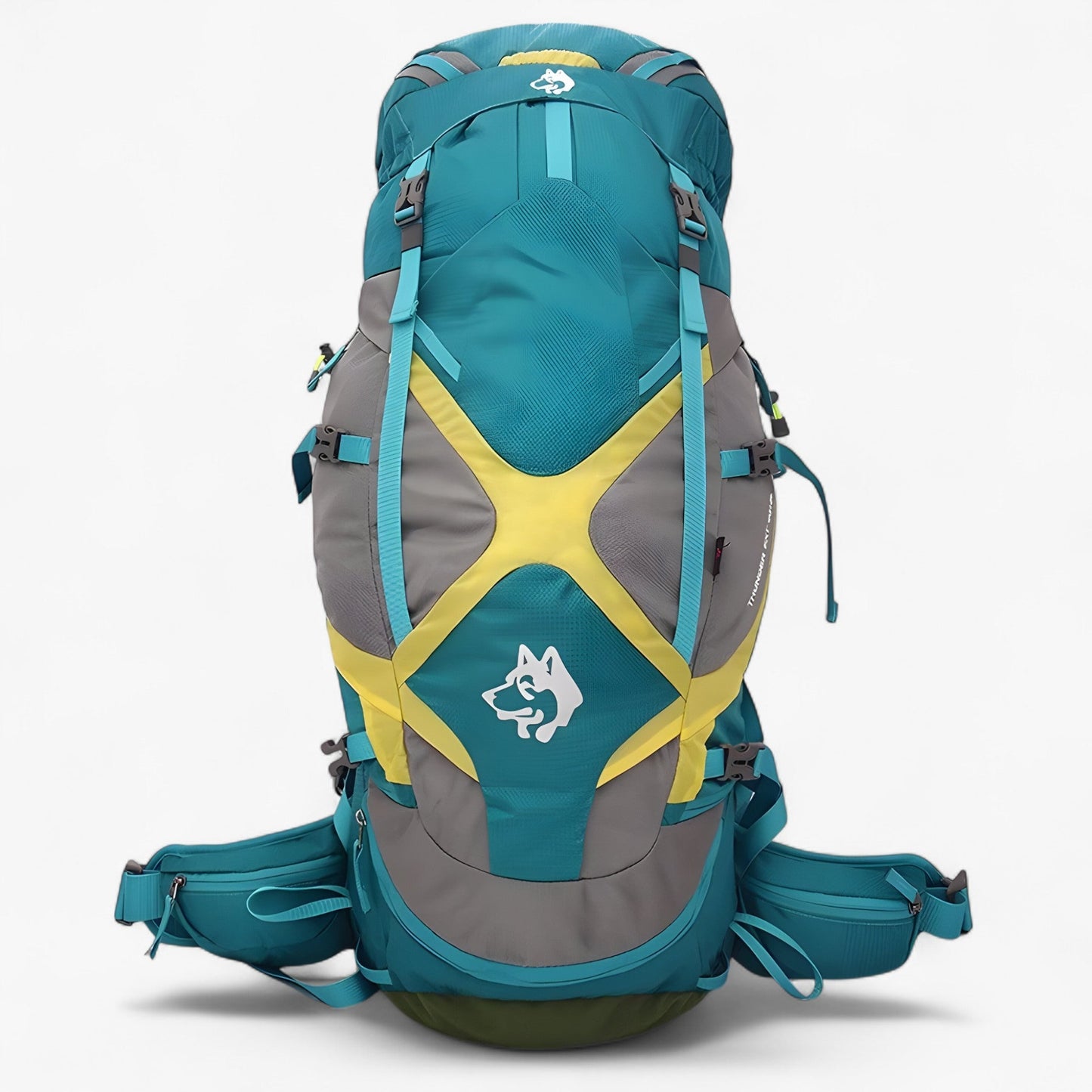 Durable 65L Hiking Rucksack with Comfortable Straps