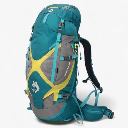 Durable 65L Hiking Rucksack with Comfortable Straps