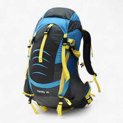Durable Hiking Rucksack 45L with Padded Shoulder Straps