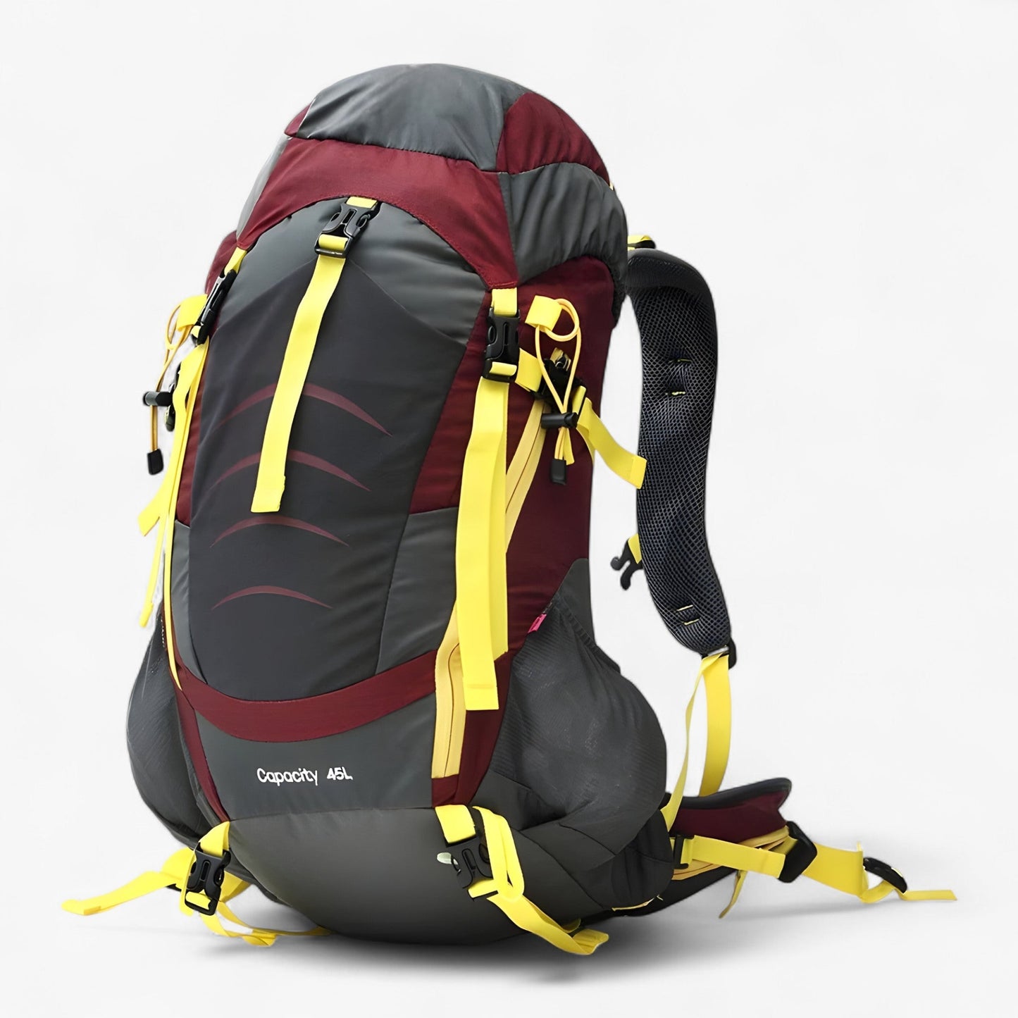 Durable Hiking Rucksack 45L with Padded Shoulder Straps